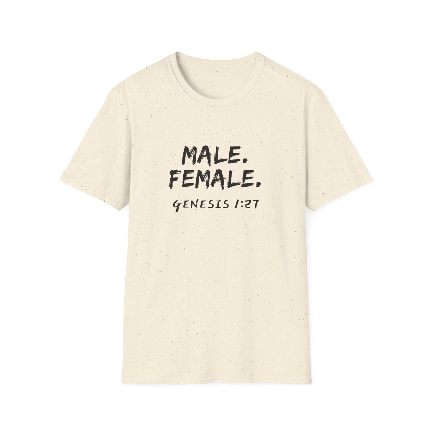 Male Female Genesis 1:27 T-Shirt