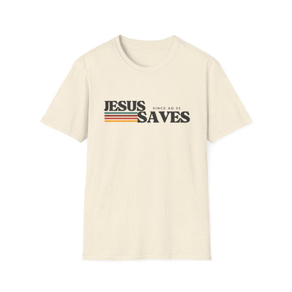 Jesus Saves Retro T-Shirt