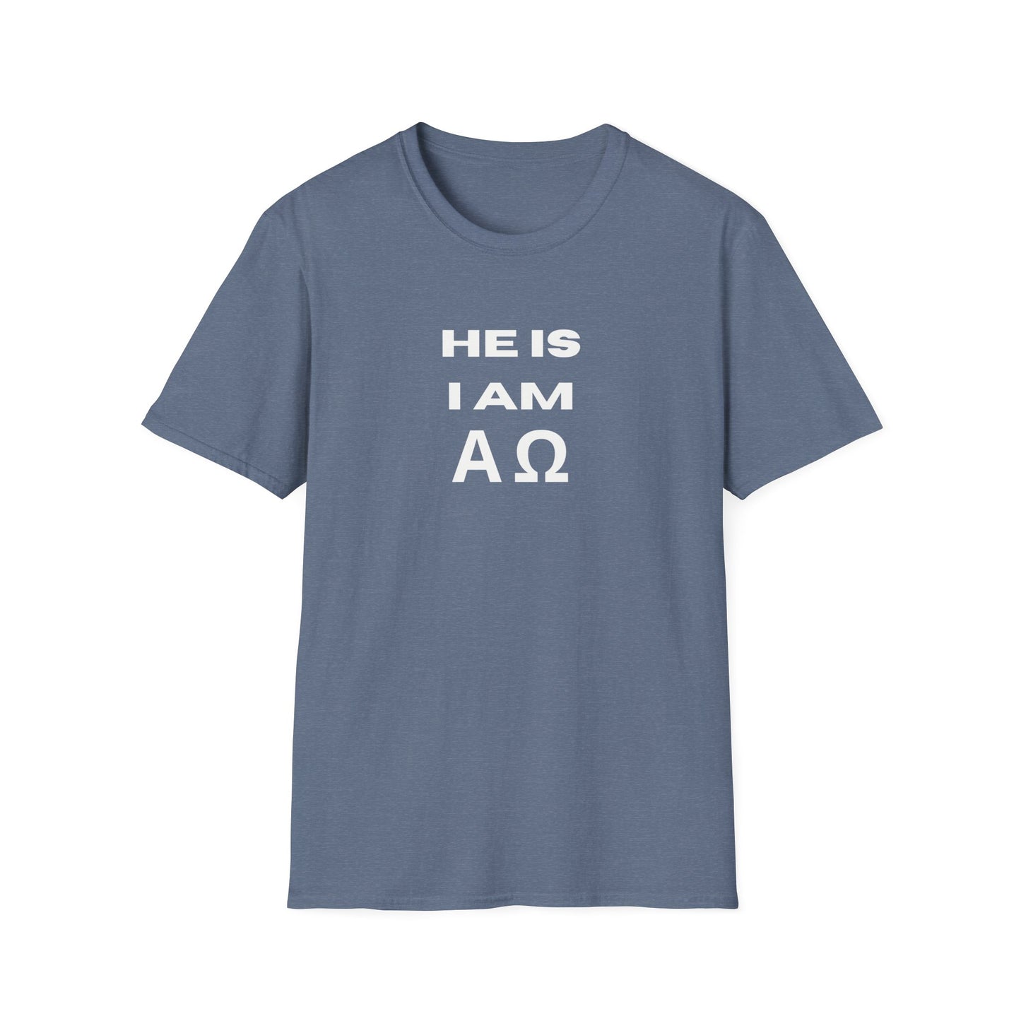 He Is I AM Alpha Omega T-Shirt