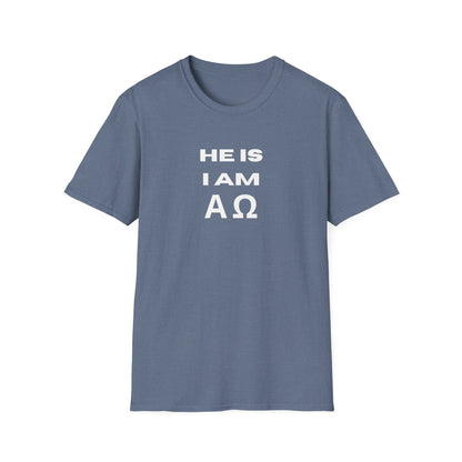 He Is I AM Alpha Omega T-Shirt