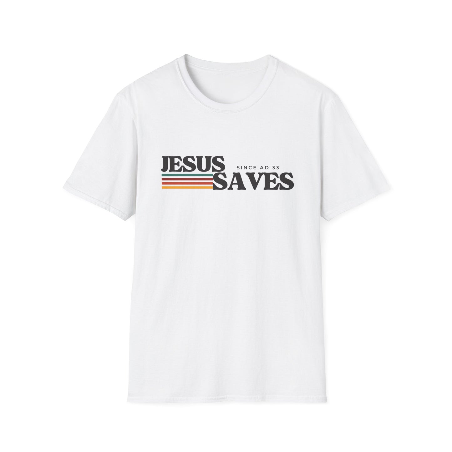 Jesus Saves Retro T-Shirt
