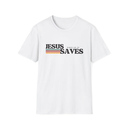 Jesus Saves Retro T-Shirt