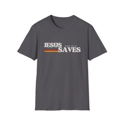 Jesus Saves Retro T-Shirt