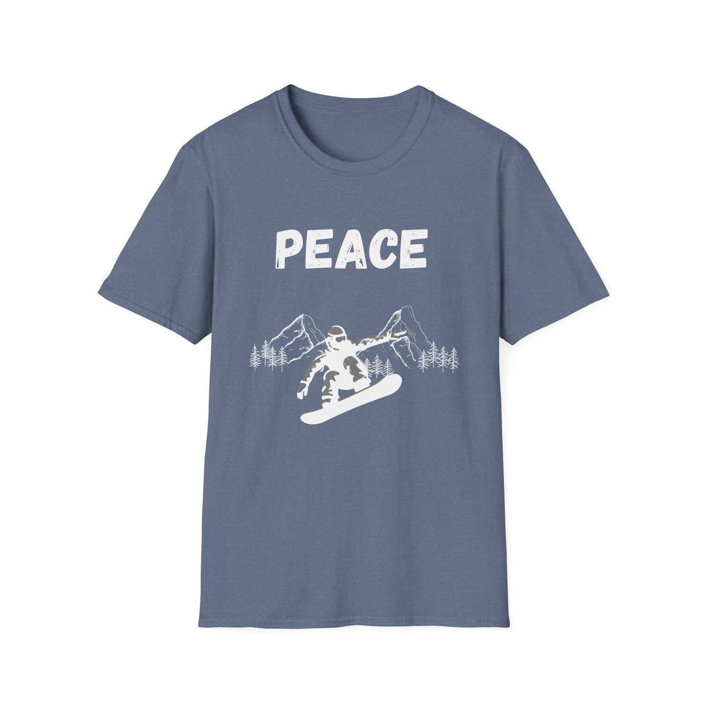 Peace—Snowboarding T-Shirt