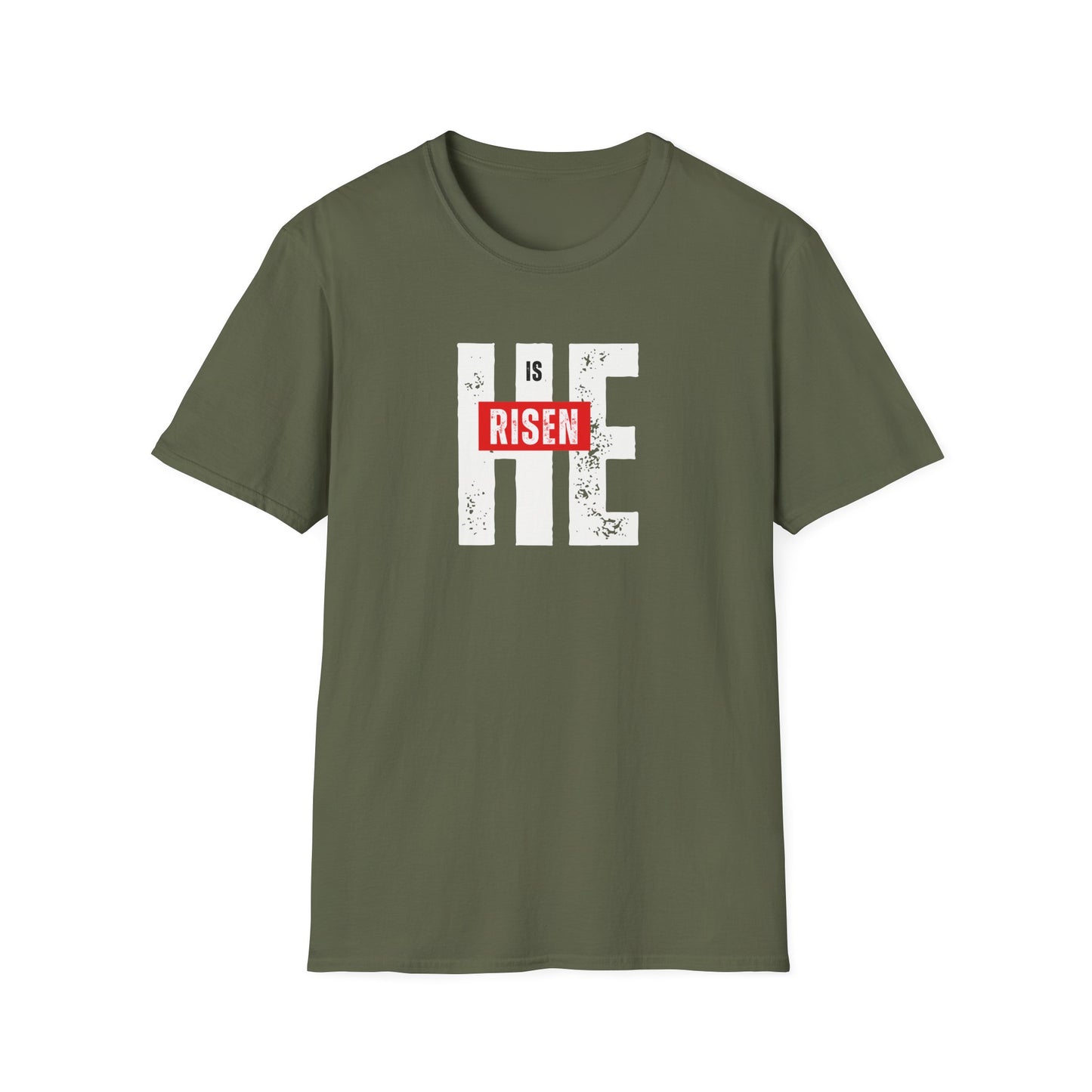 He Is Risen (block) T-Shirt
