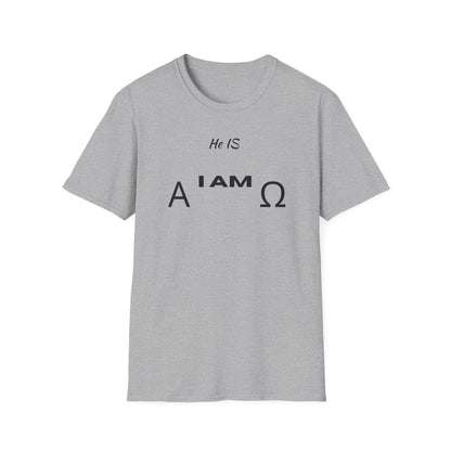He Is I AM Alpha Omega (v2) T-Shirt