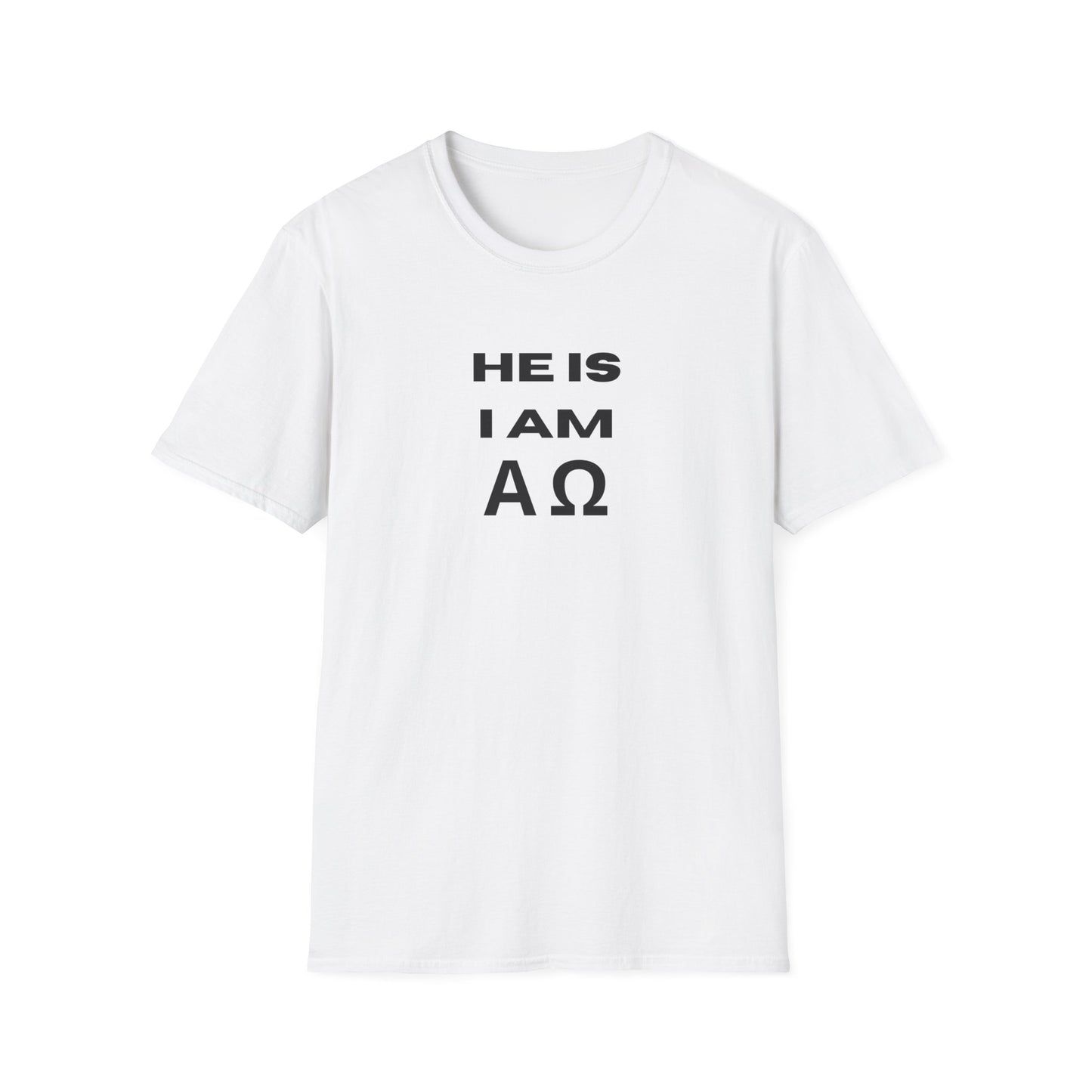 He Is I AM Alpha Omega T-Shirt