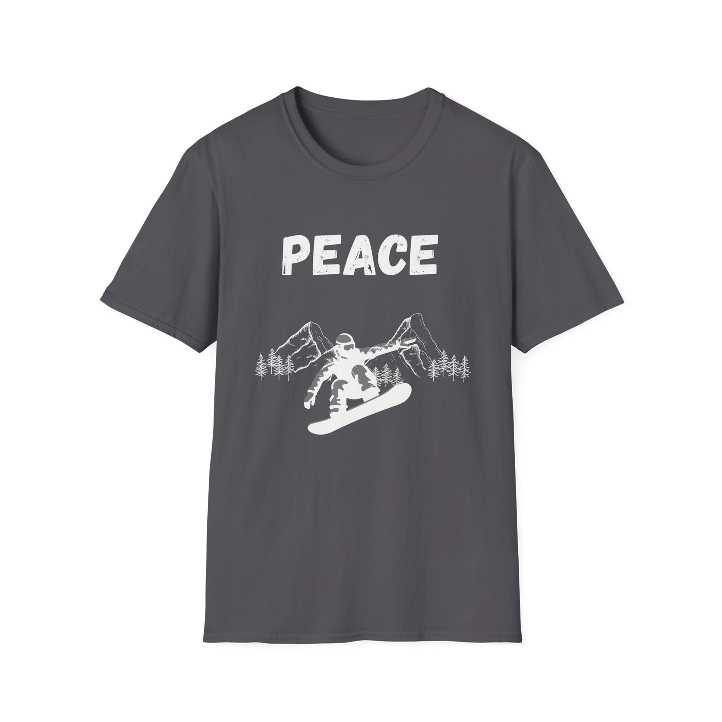 Peace—Snowboarding T-Shirt