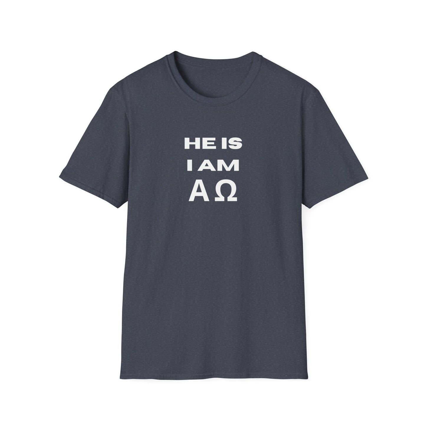 He Is I AM Alpha Omega T-Shirt