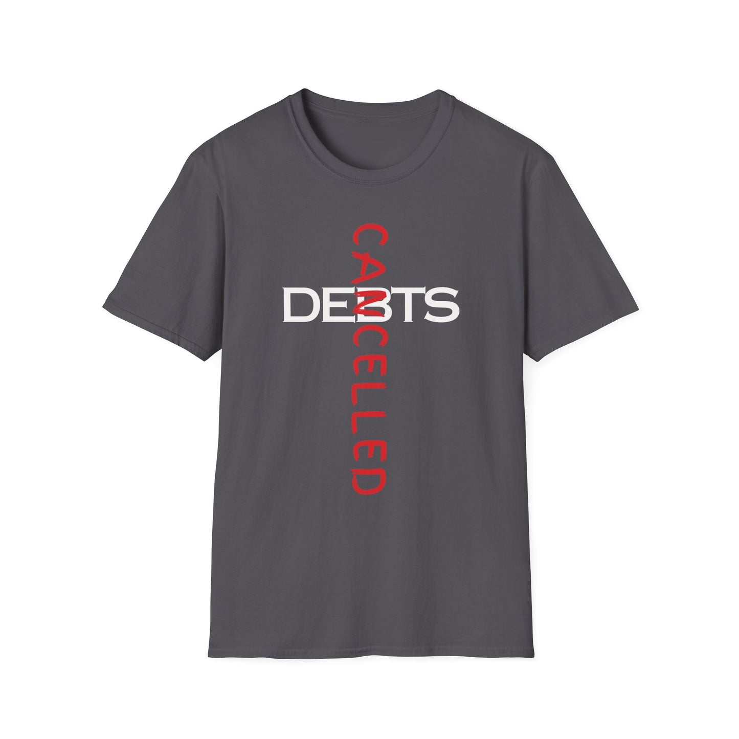 Cancelled DEBTS Cross T-Shirt