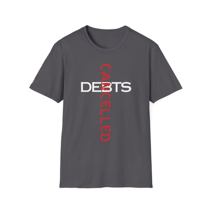 Cancelled DEBTS Cross T-Shirt