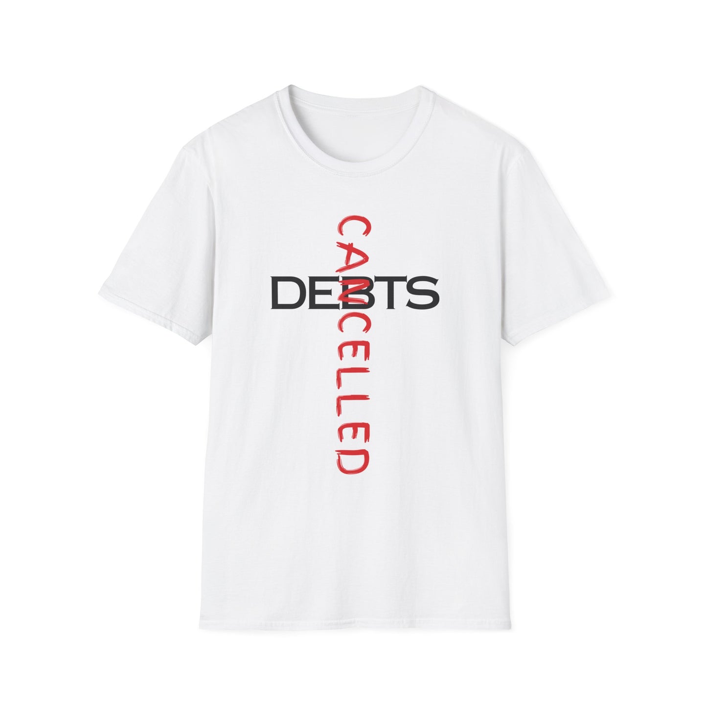 Cancelled DEBTS Cross T-Shirt