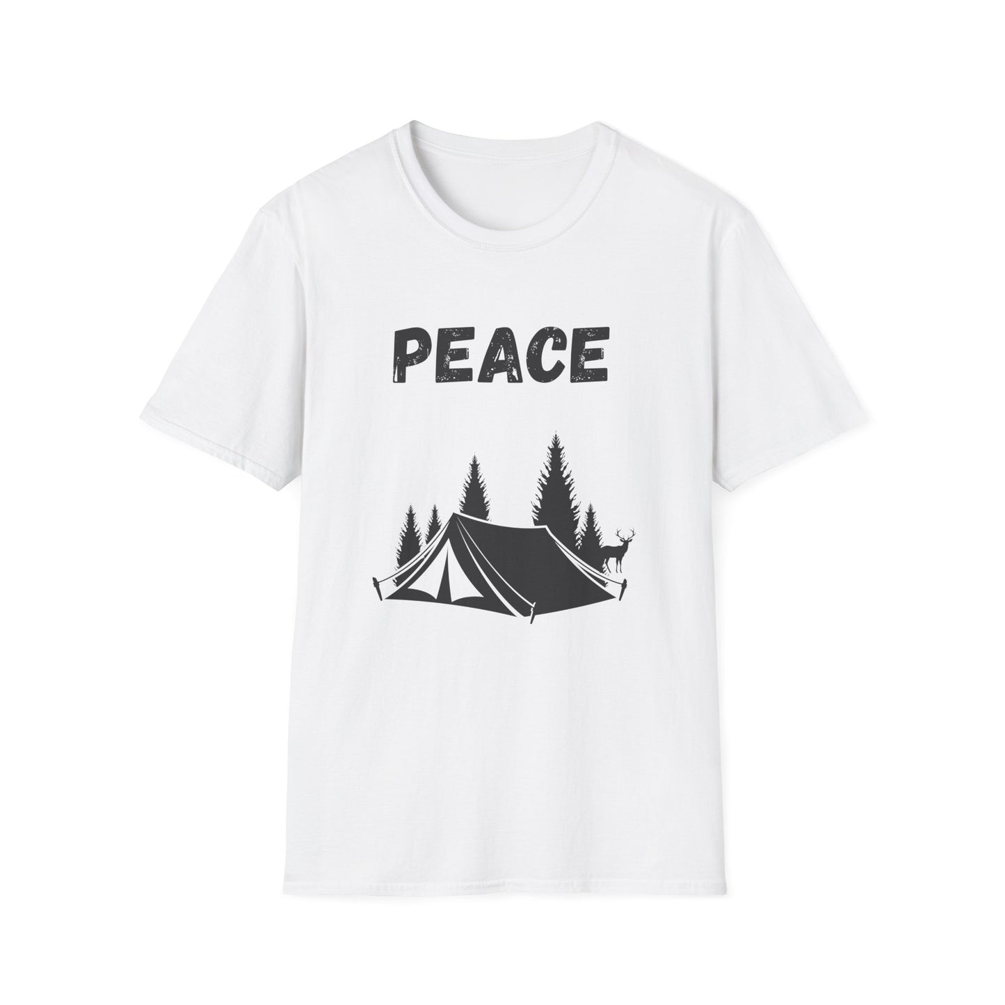 Peace — Camping T-Shirt