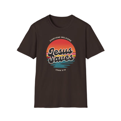 Jesus Saves Retro v2 T-Shirt