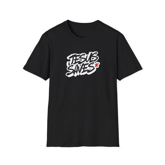 Jesus Saves Graffiti T-Shirt