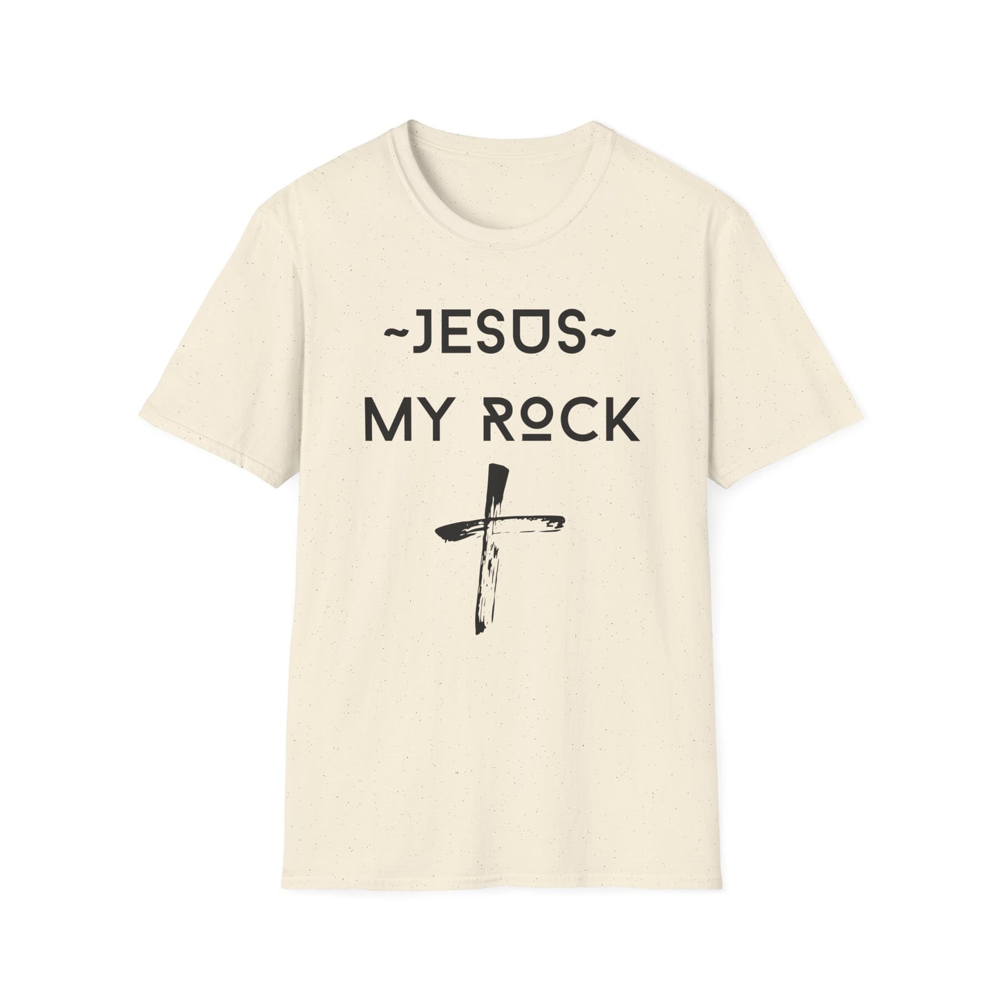 Jesus My Rock Cross T-Shirt