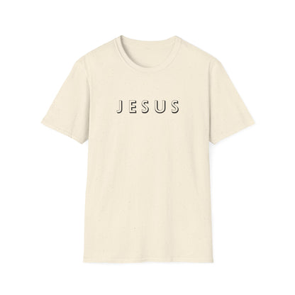 Jesus Outline Style T-Shirt