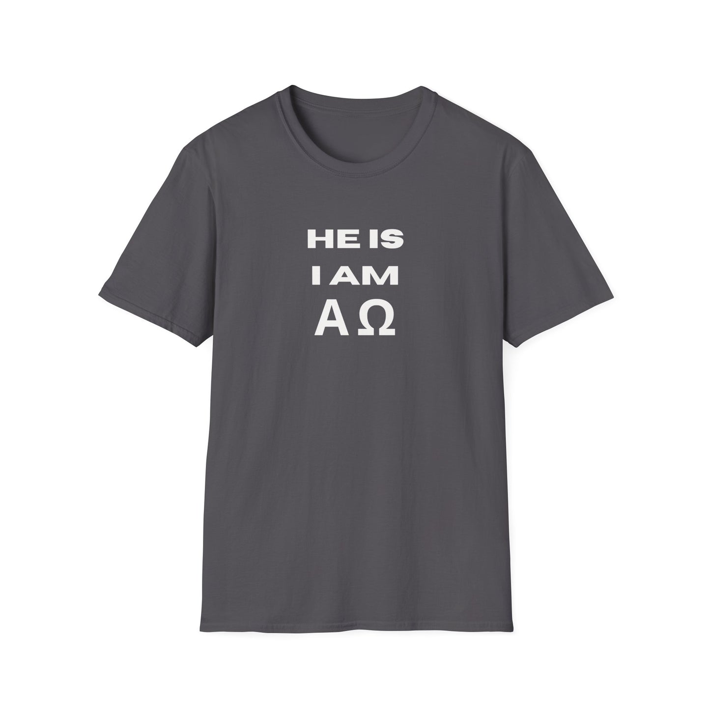 He Is I AM Alpha Omega T-Shirt
