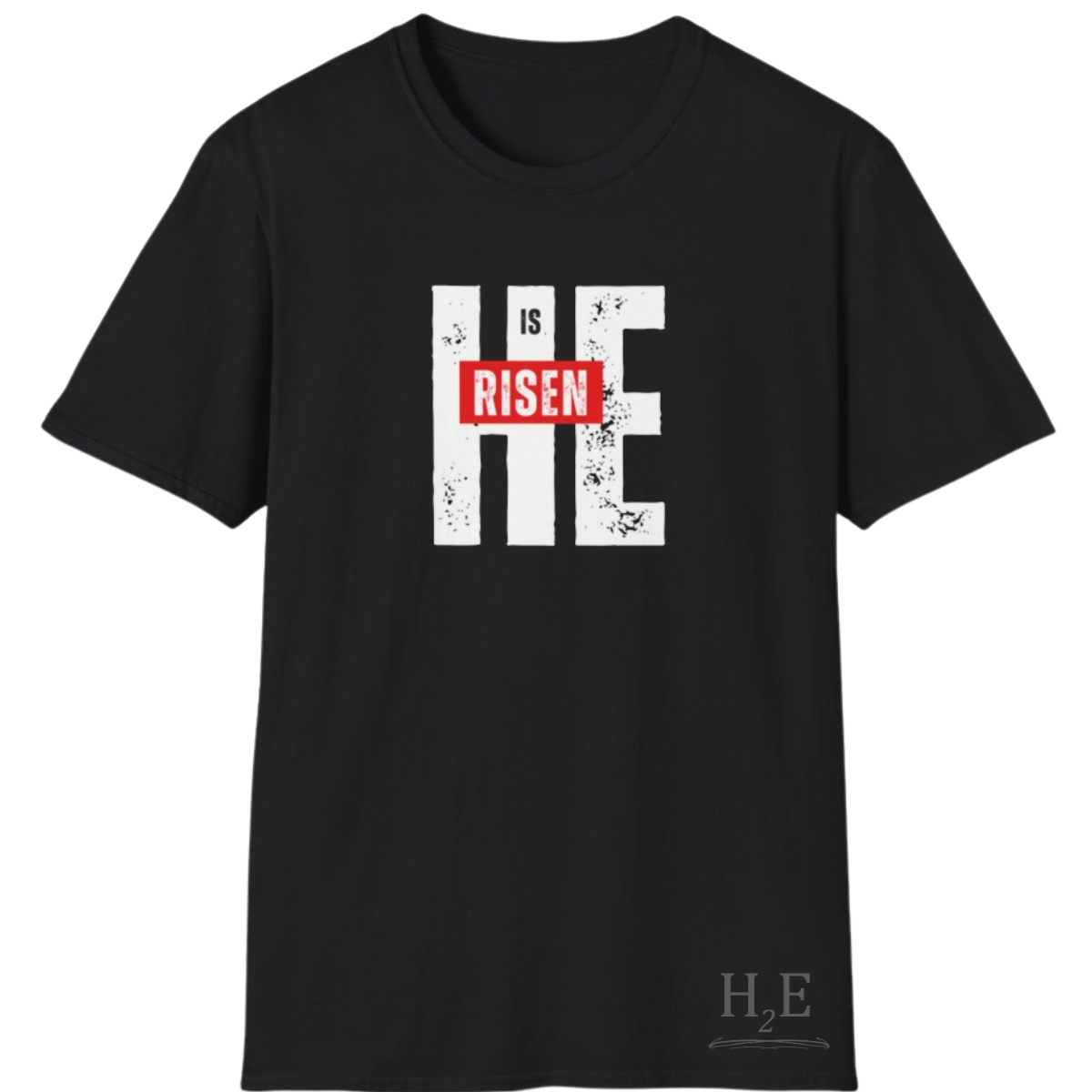 He Is Risen (block) T-Shirt