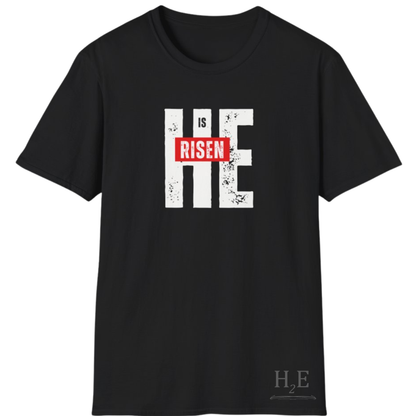 He Is Risen (block) T-Shirt